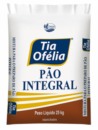 MISTURA PARA PÃO INTEGRAL 25KG RÁFIA